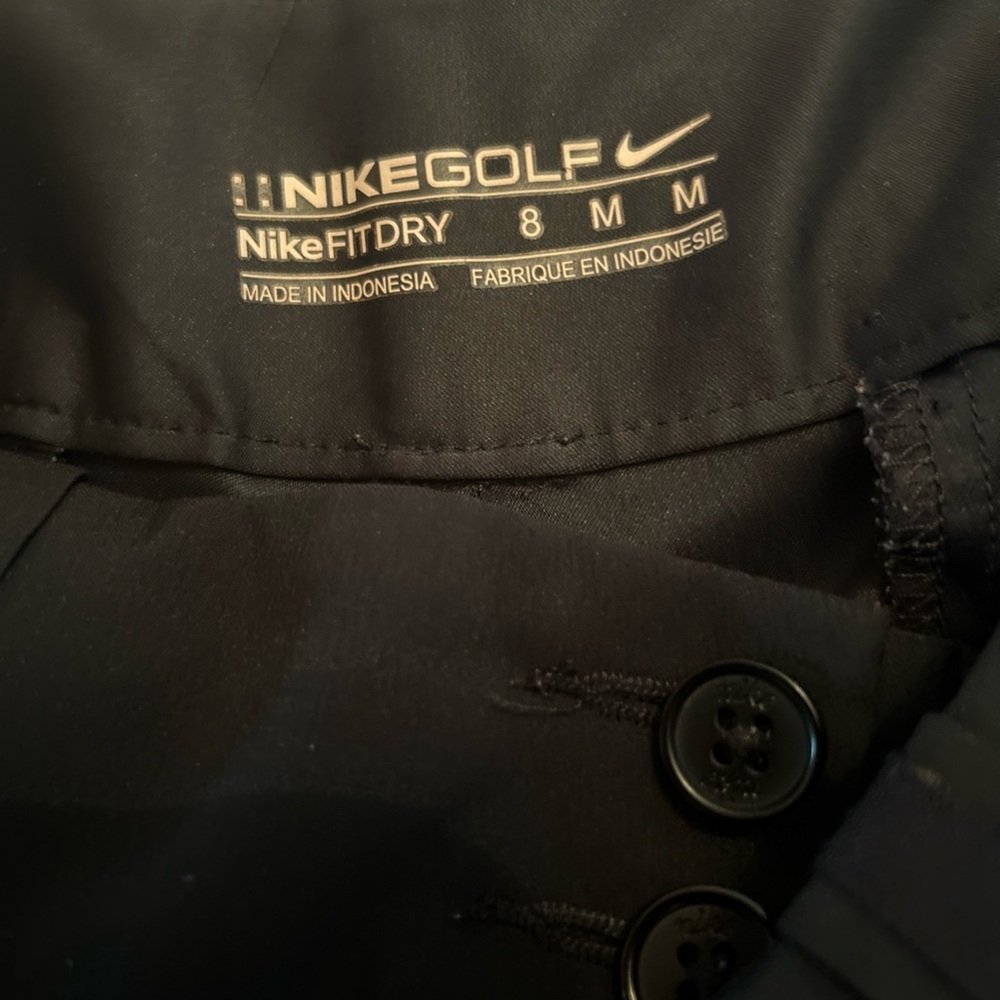 Nike Golf Women’s size 8 Fit Dry Black Dress Cropped Pants - Picture 3 of 9